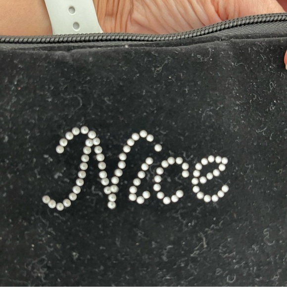 Naughty and Nice Jewel makeup bag zipper pouch NWOT - Picture 5 of 7